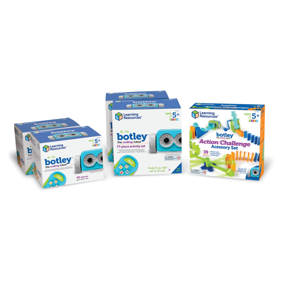 Learning Resources Botley the Coding Robot STEM Classroom 239-Piece Set