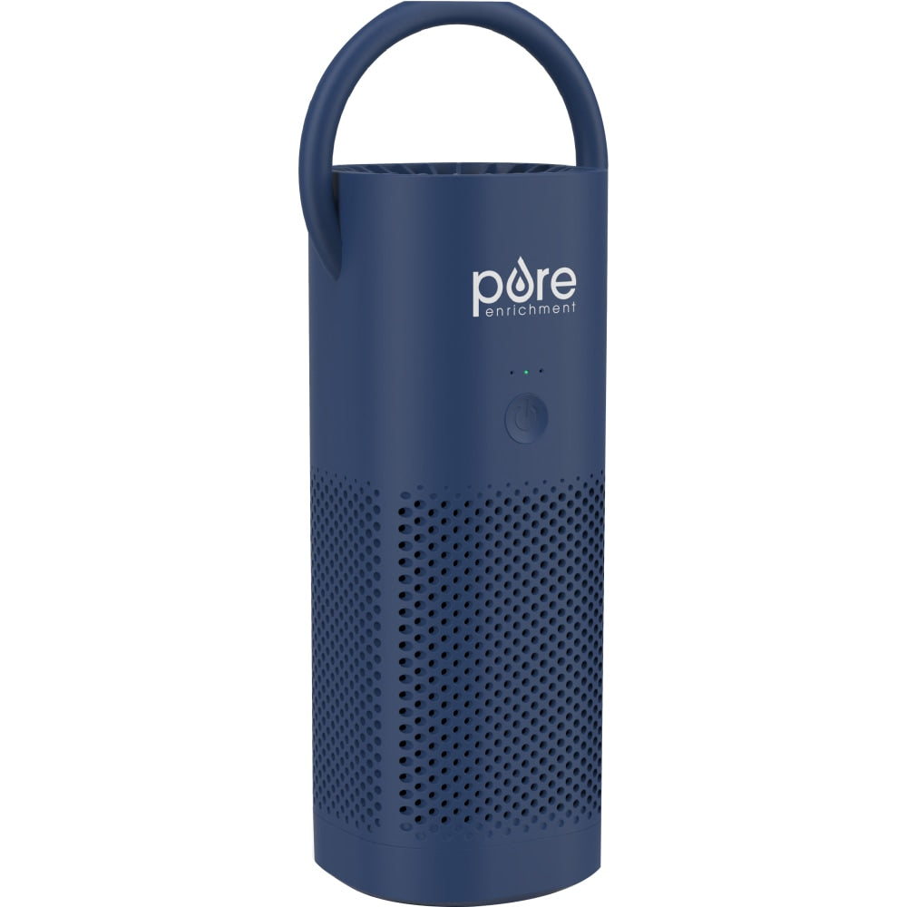 Pure Enrichment PureZone HEPA Mini Portable Air Purifier, 54 Sq. Ft. Coverage, Blue