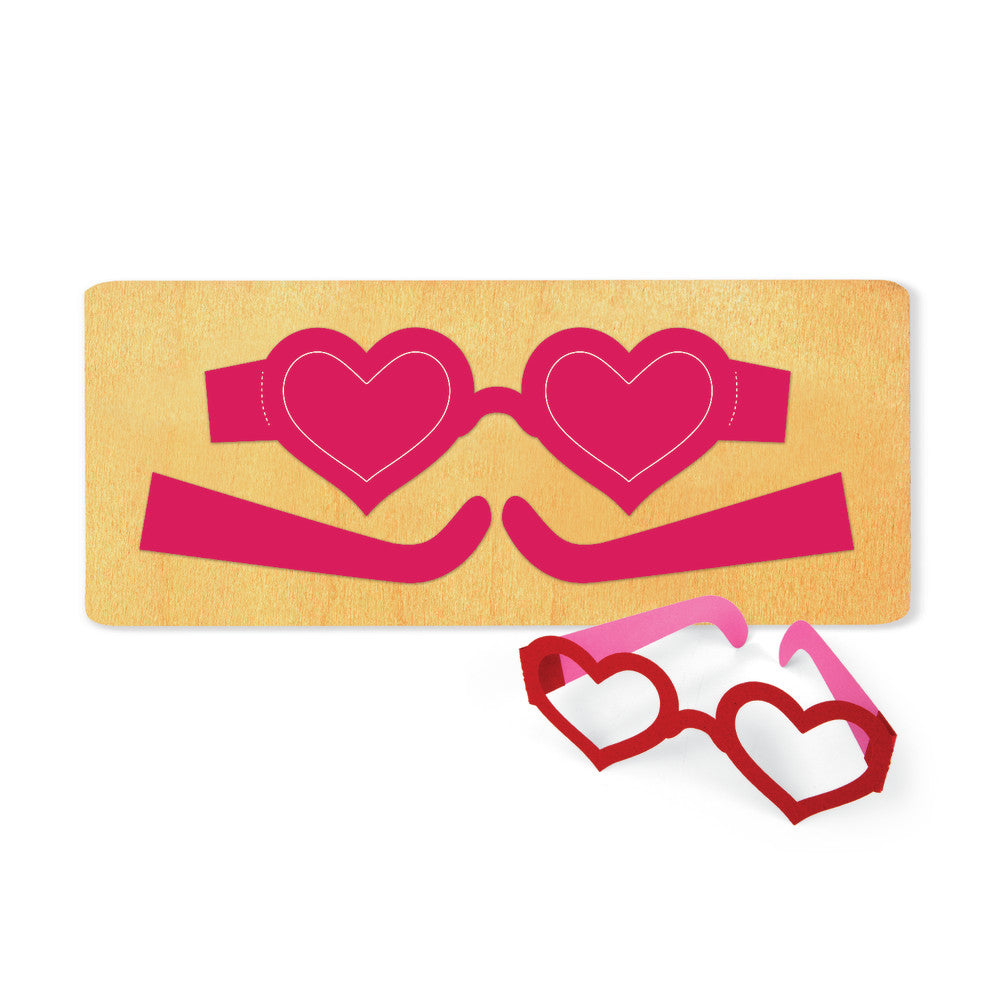Ellison SureCut Die, Heart Glasses