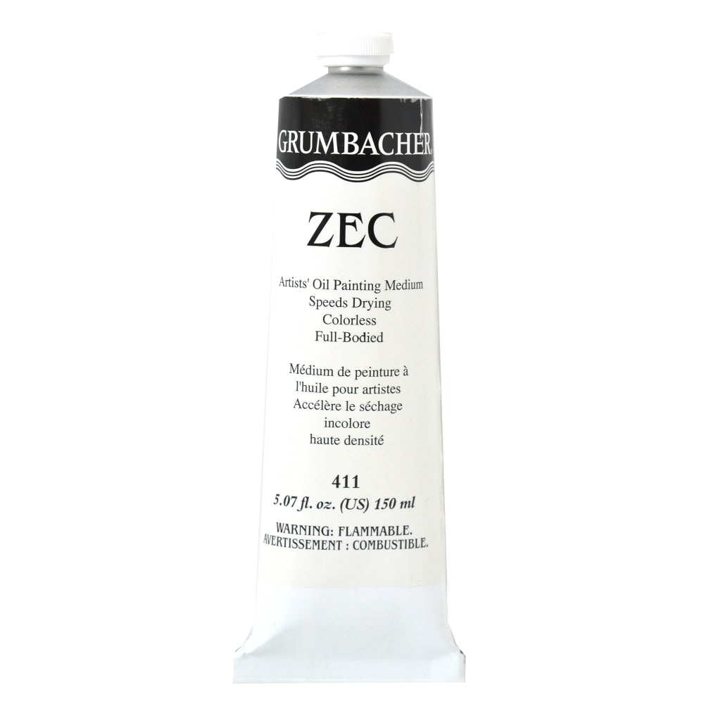 Grumbacher ZEC Colorless Gel Oil Medium, 5.07 Oz