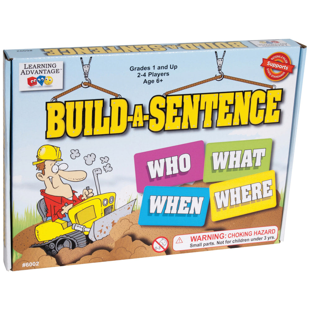 Learning Advantage Build-A-Sentence Game, Grades 1-5