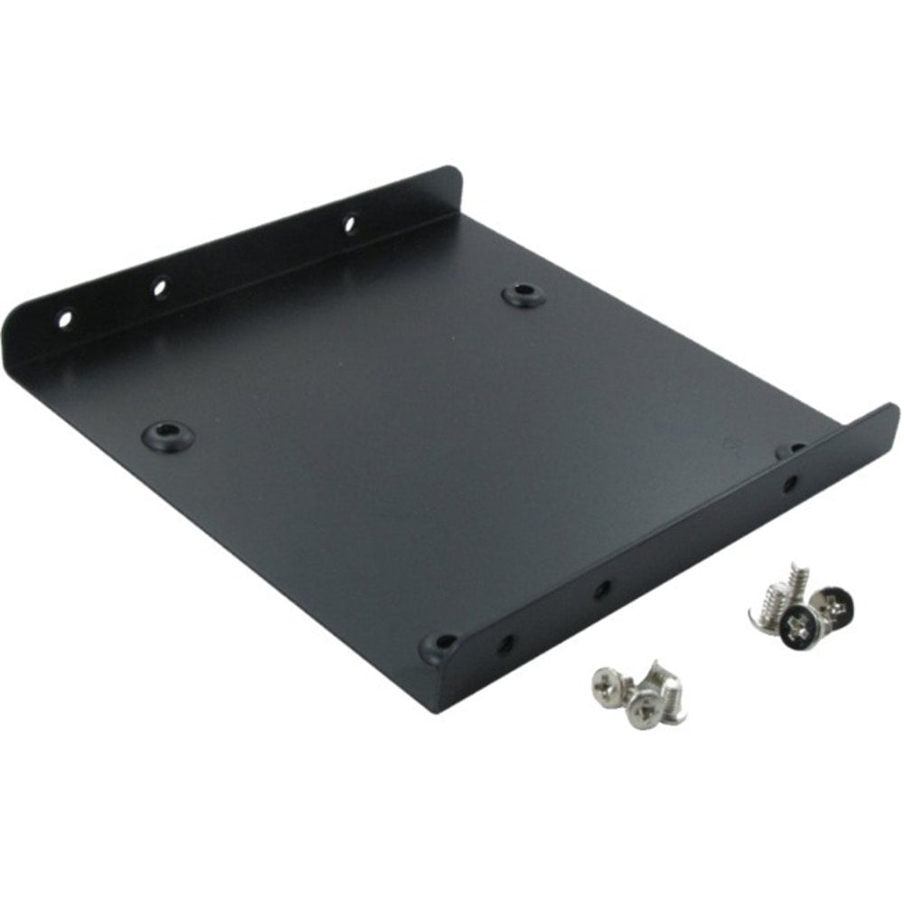 EDGE Drive Bay Adapter for 3.5in Internal - Black - 1 x Total Bay - 1 x 2.5in Bay - Metal
