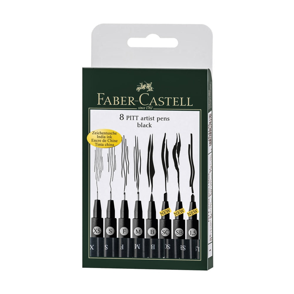 Faber-Castell Pitt Artist Pen Wallet Set