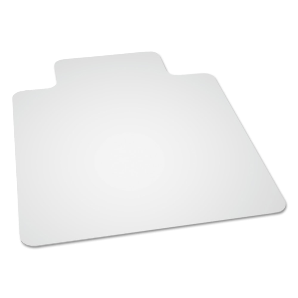 SKILCRAFT Biobased Chair Mat For Hard Floors, 45in x 53in, Clear (AbilityOne 7220016568321)