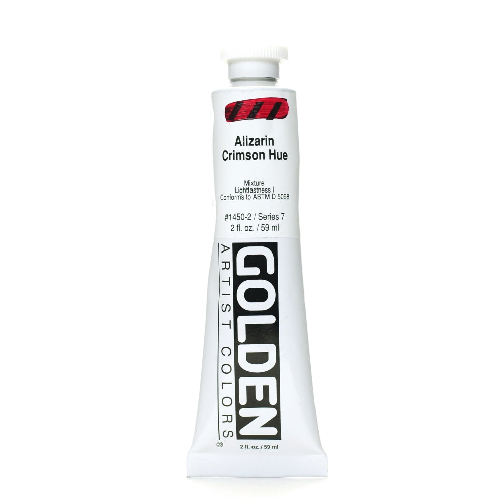 Golden Heavy Body Acrylic Paint, 2 Oz, Historical Alizarin Crimson Hue