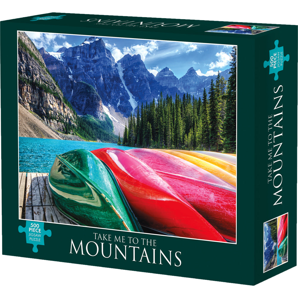 Willow Creek Press 500-Piece Puzzle, Take Me To Mountains
