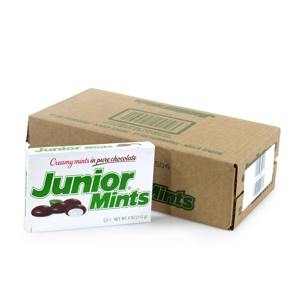Junior Mints Theater Boxes, 4 Oz, Pack Of 12