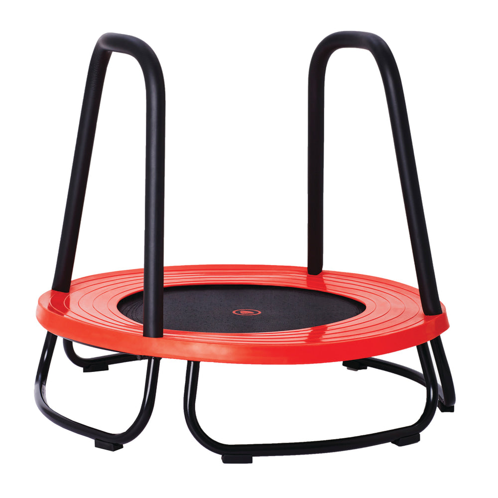 Gonge Baby Trampoline, 7-1/8inH x 29-1/8inW x 29-1/8inD, Red/Black