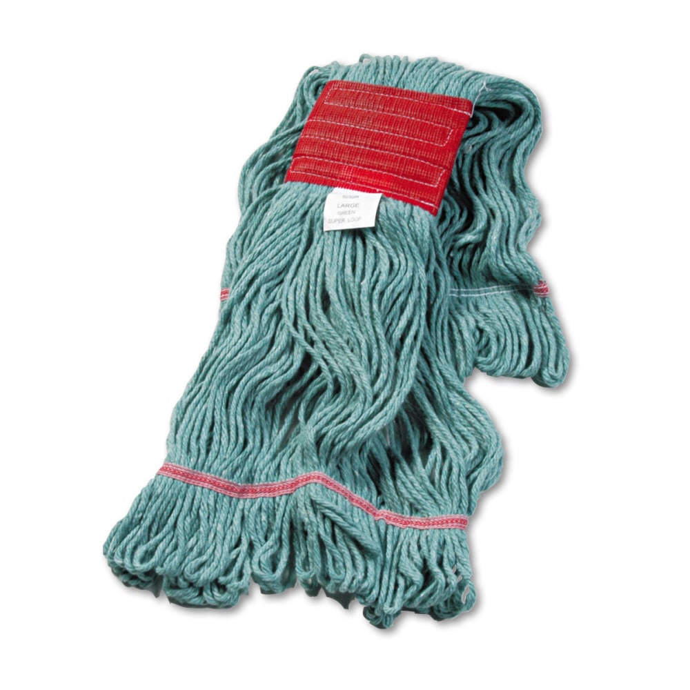 Boardwalk Super Loop Wet Mop Head, Large, Green