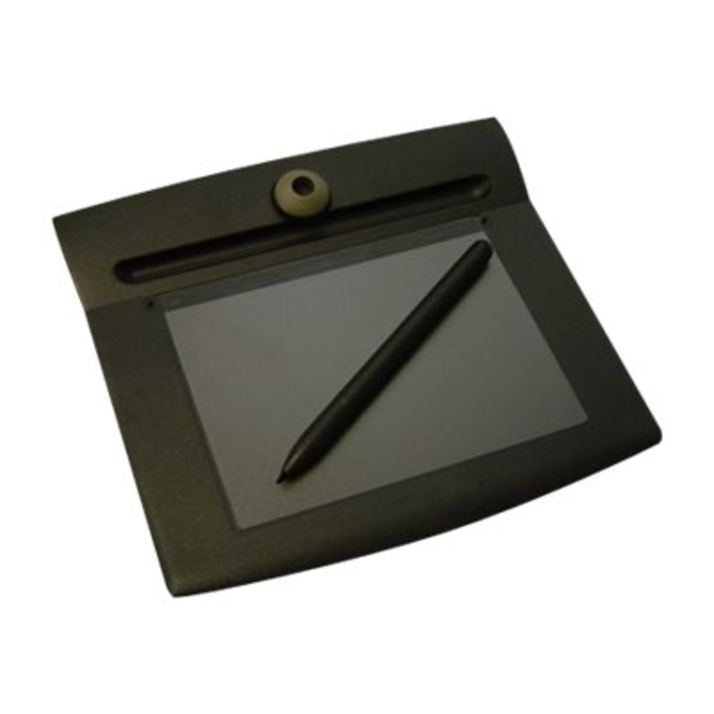 Topaz SignatureGem 4x5 T-S751 - Signature terminal - 5.3 x 4 in - electromagnetic - wired - serial