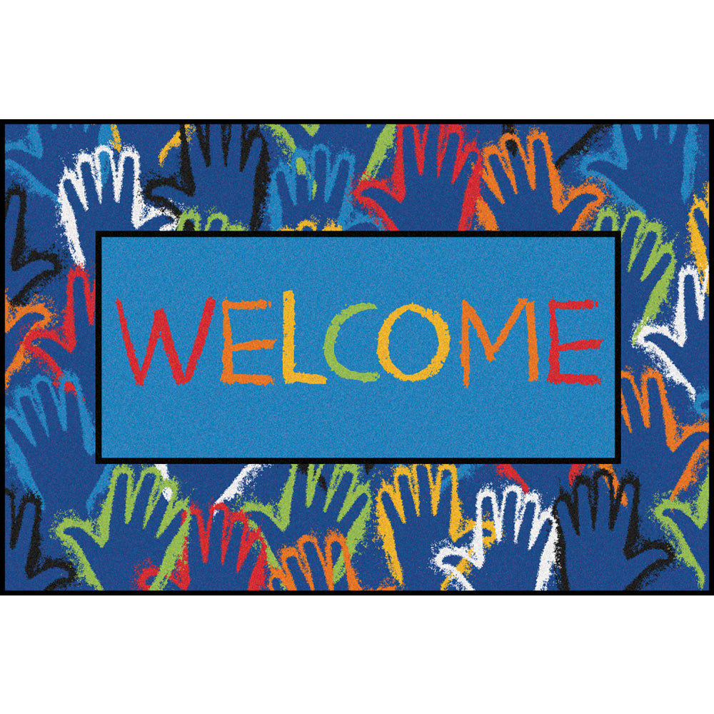 Carpets for Kids KID$Value Rugs Hands Together Rug, 3ft x 4 1/2ft , Multicolor