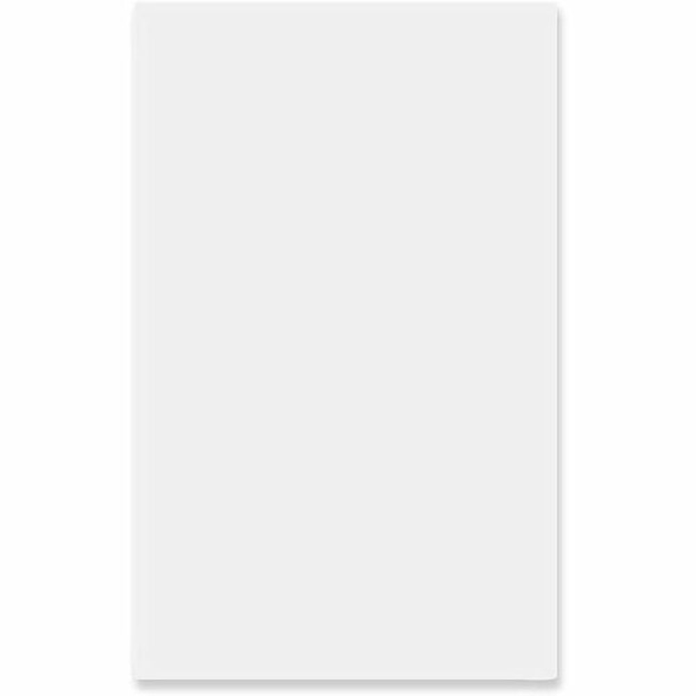 50% Recycled Glued Writing Pads By SKILCRAFT, 5in x 8in, White, Unruled, Pack Of 12 (AbilityOne 7530-00-239-8479)