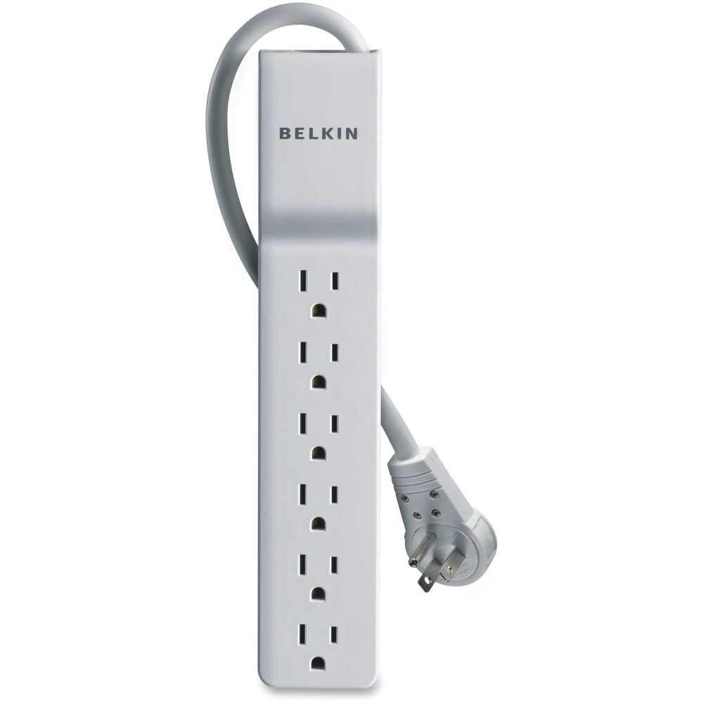 Belkin Home/Office Series Surge Protector With 6 Outlets And Rotating Plug