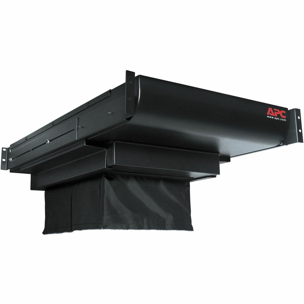 APC by Schneider Electric ACF002 Rack Air Distribution System - 420 CFM - Rack-mountable - Black - IT - Black - Air Cooler - 2U - 208 V AC, 230 V AC - 230 W