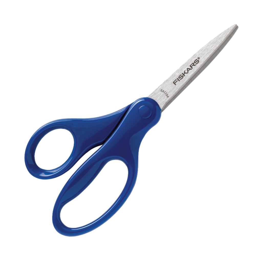 Fiskars Student Scissors, Grades 5+7in, Straight, Assorted Colors