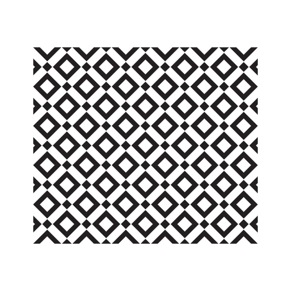 Deflecto FashionMat - Floor mat for classroom, home, home office - rectangular - 35.04 in x 40.2 in - black diamond