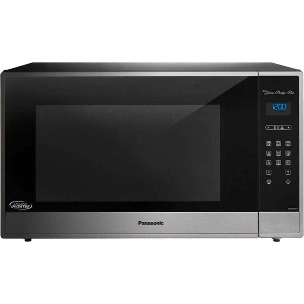 Panasonic NN-SE985S Microwave Oven - Single - 24in Width - 2.2 ft³ Capacity - Microwave - Built-in Installation - 10 Power Levels - 1250 W Microwave Power - 16.54in Turntable - 120 V AC - Countertop - Stainless Steel