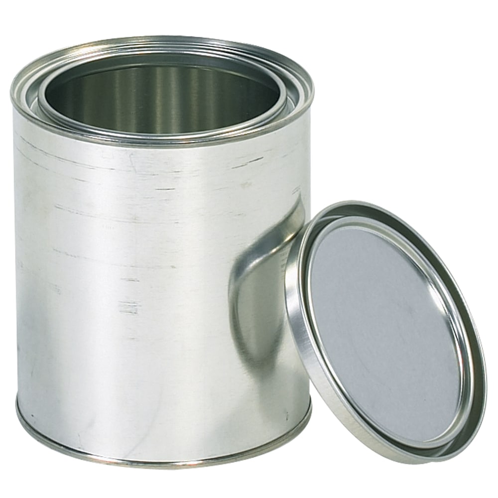 Partners Brand Paint Cans, 1 Quart, Silver, Case Of 36