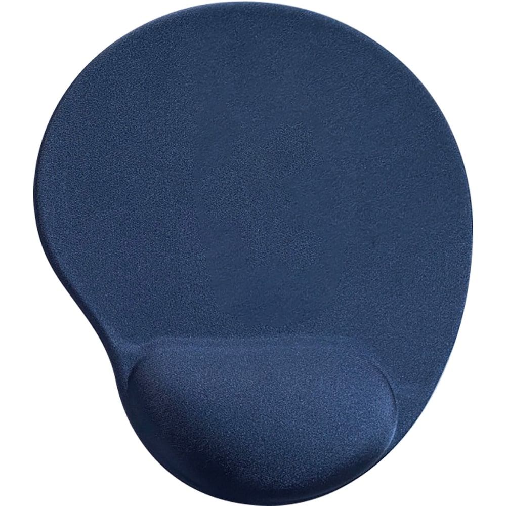 Compucessory Gel Mouse Pad, 9in x 10in x 1in, Blue, CCS45162