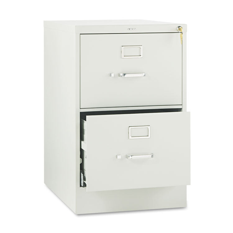 510 Series Vertical File, 2 Legal-Size File Drawers, Light Gray, 18.25" X 25" X 29"