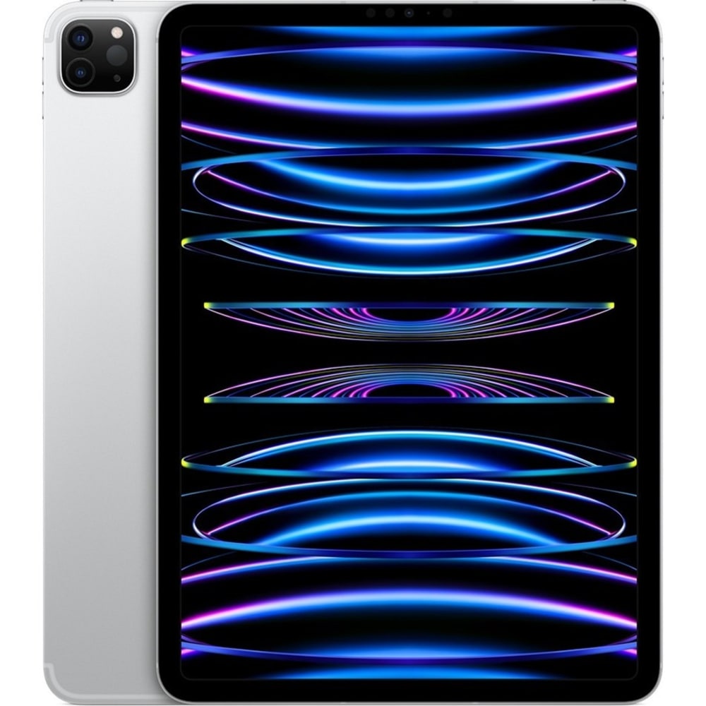 Apple iPad Pro Tablet, 11in Touch Screen, 8GB Memory, 512GB Storage, iPadOS 16, 5G, Silver
