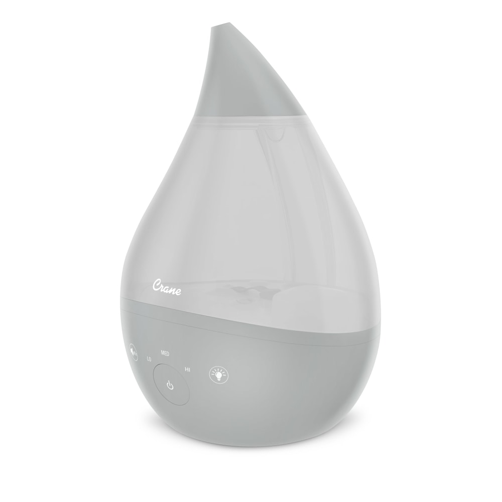 Crane Top-Fill Premium Ultrasonic Cool Mist Humidifier, Blue/White