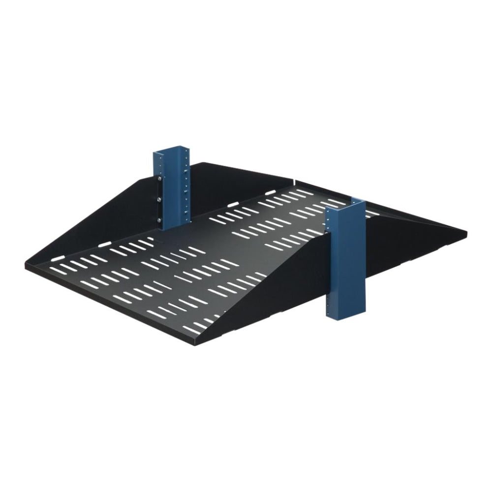 RackSolutions - Rack shelf - black - 3U - 19in