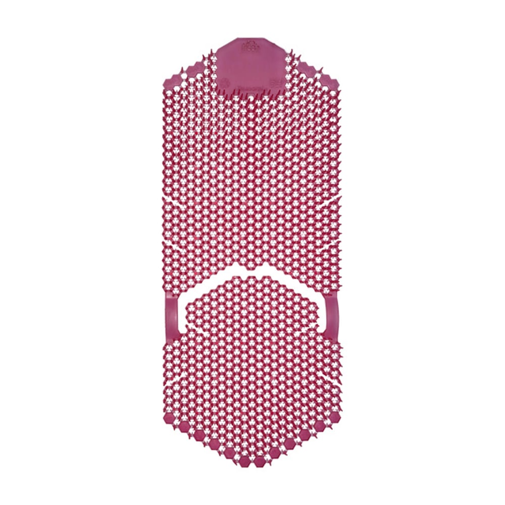Fresh Products Tsunami Urinal Screens, 6-1/2in, Red, Box Of 6 Screens