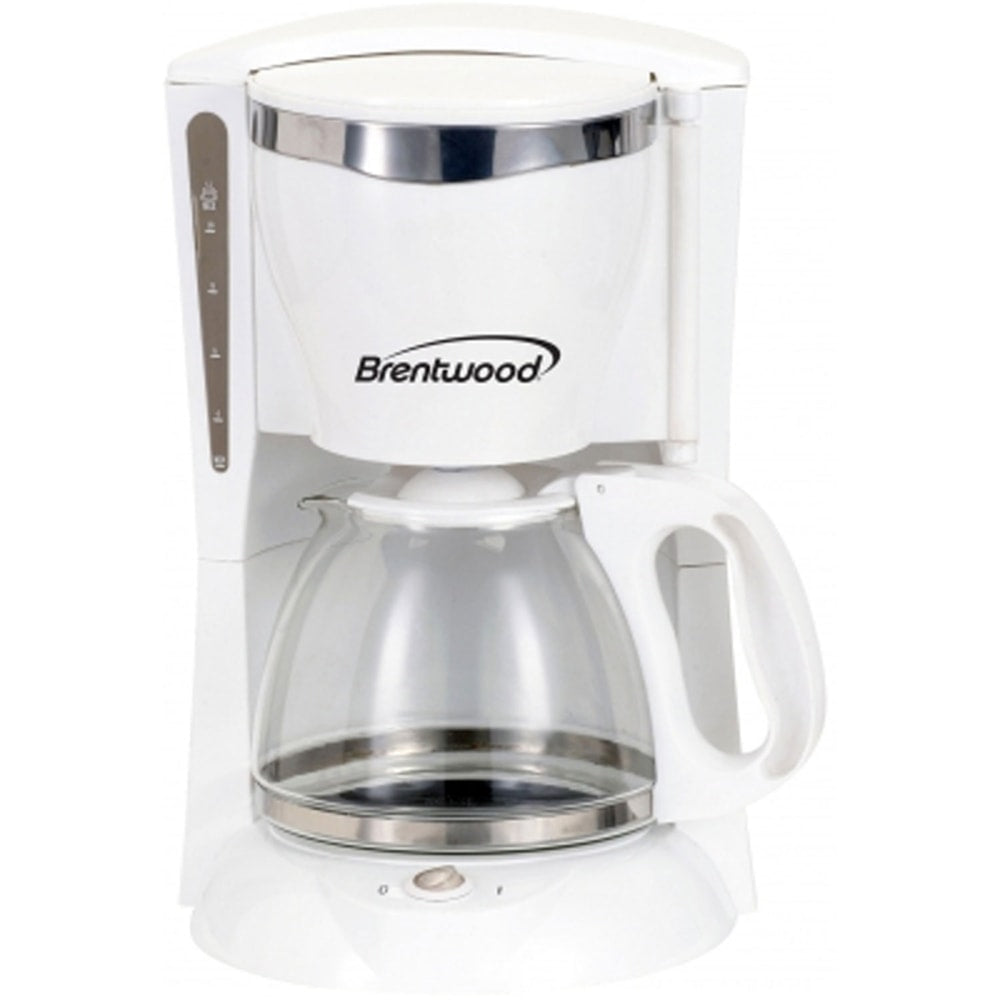 Brentwood 12-Cup Coffee Maker, White