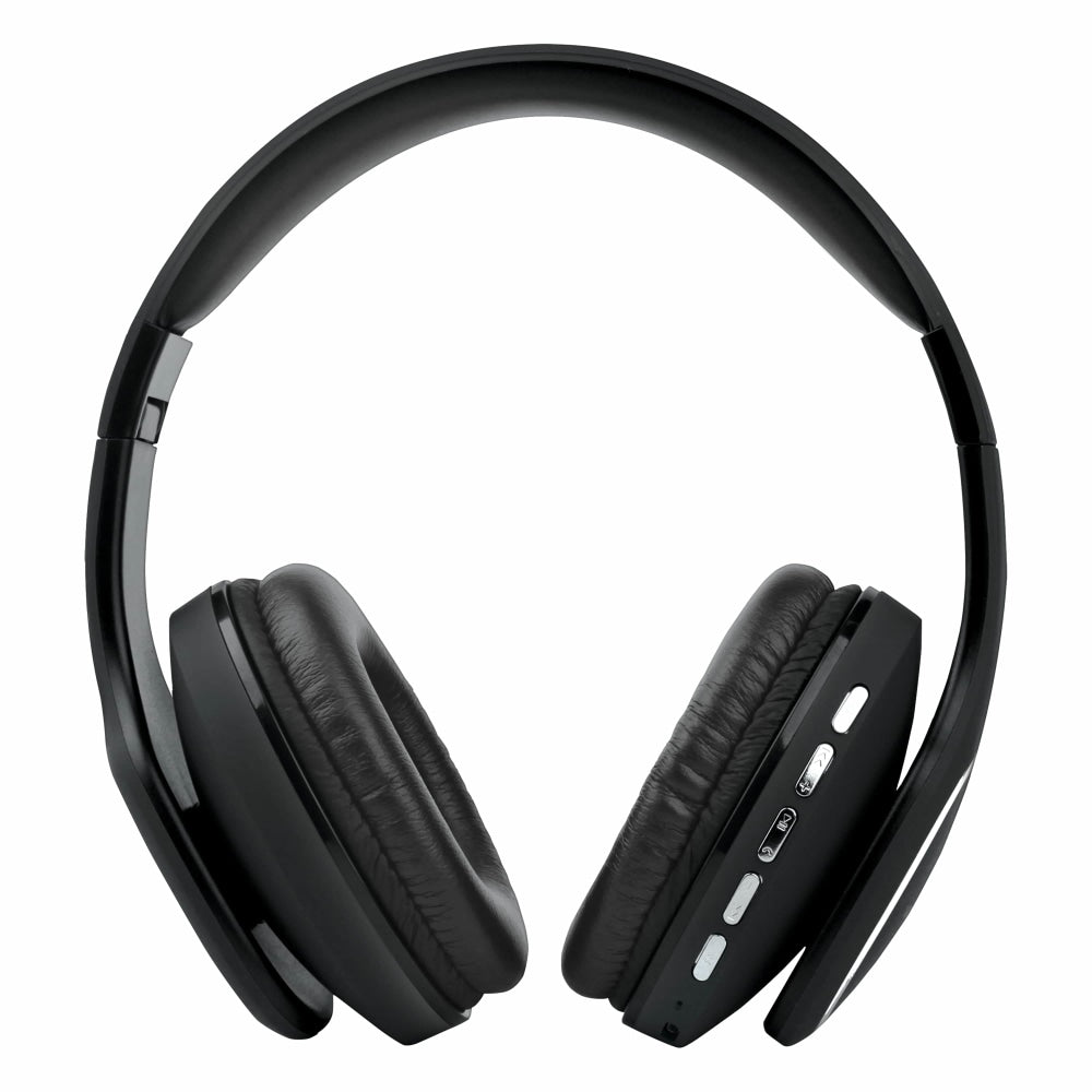 Volkano Phonic Series Bluetooth Over-Ear Headphones, Black