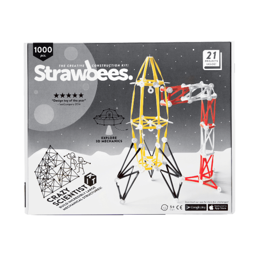 Strawbees Crazy Scientist Kits, Case Of 14