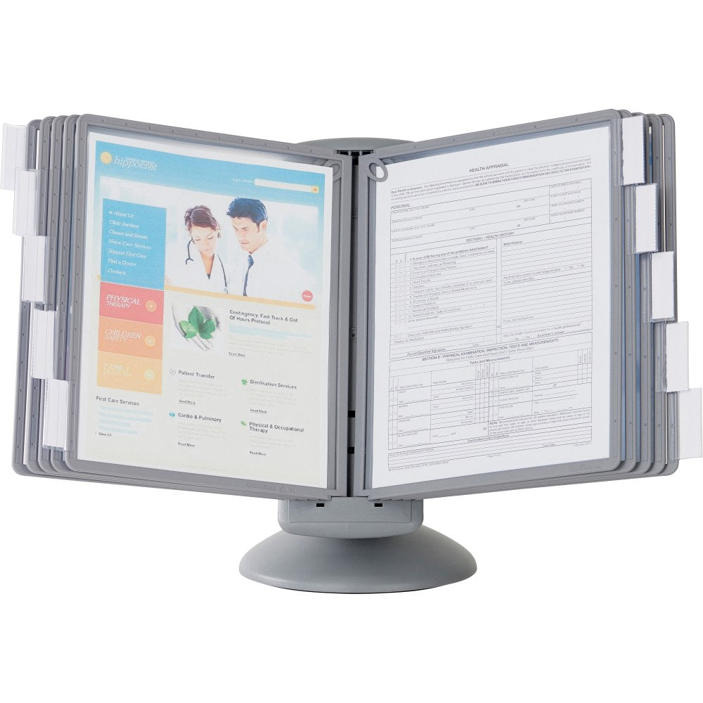Sherpa Motion Desk Reference System, Graphite, 10 Panels