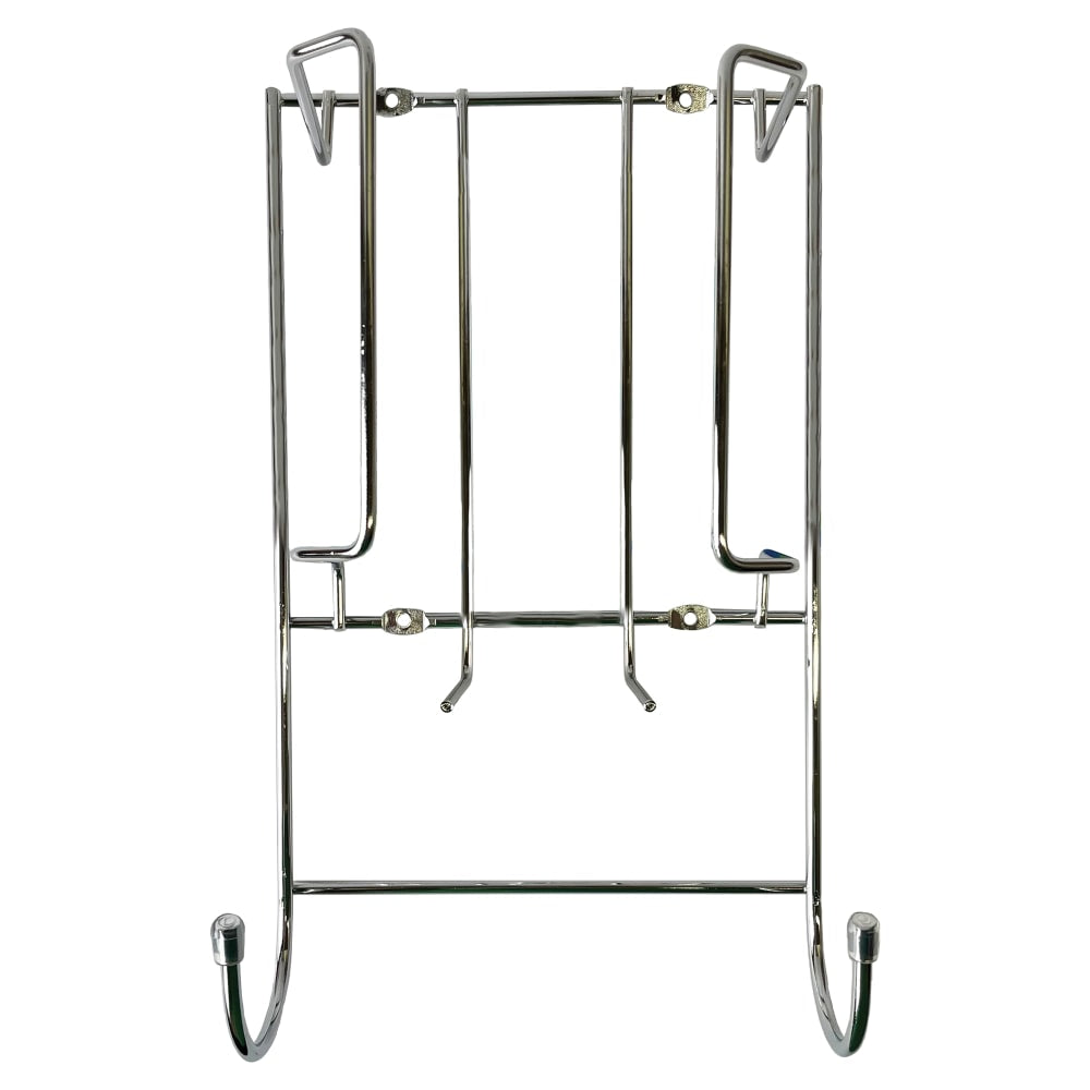 Better Houseware Chrome Iron And Ironing Board Holder, 12inH x 7-1/2inW x 3-1/2inD, Chrome