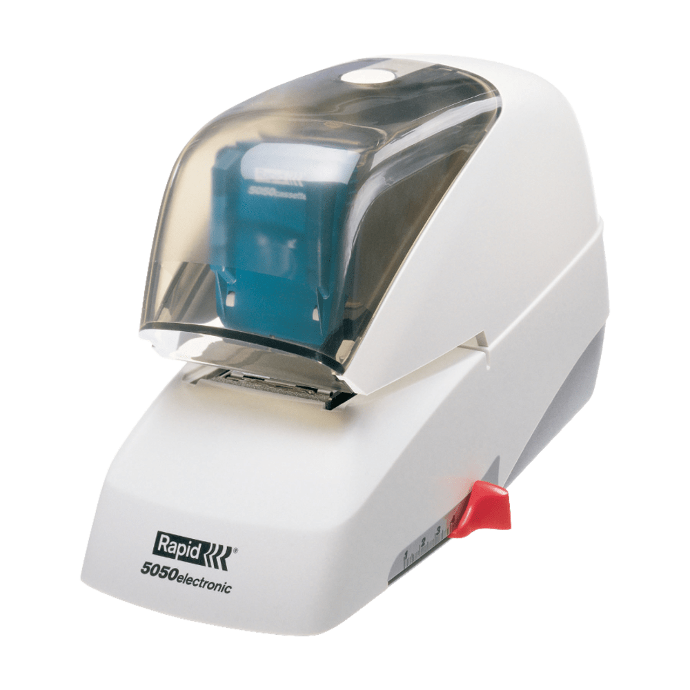 Esselte 5050E Professional Electric Stapler, White