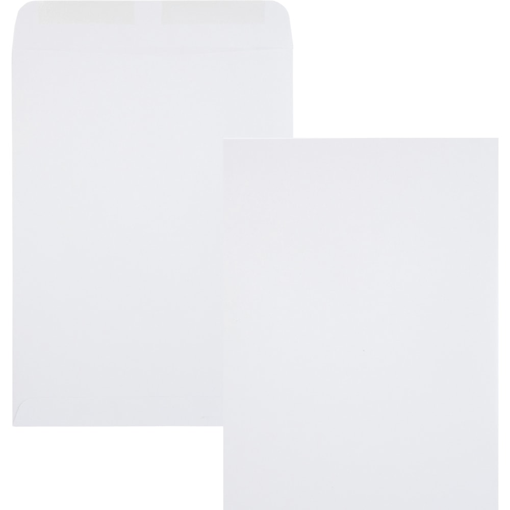 Quality Park Catalog Envelopes - Catalog - 9in Width x 12in Length - Gummed Flap - 250 / Box - Gray
