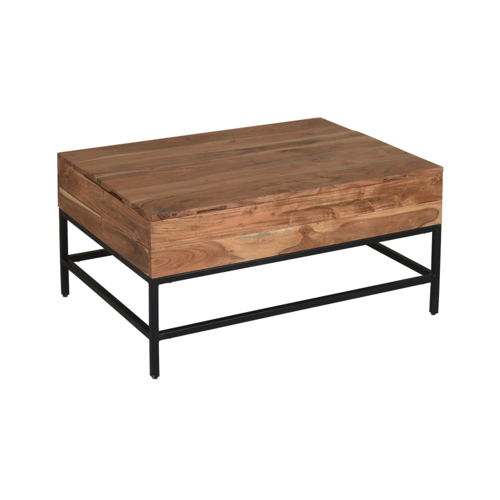 Coast to Coast Darius Cocktail/Coffee Table, 18inH x 36inW x 26inD, Springdale Natural