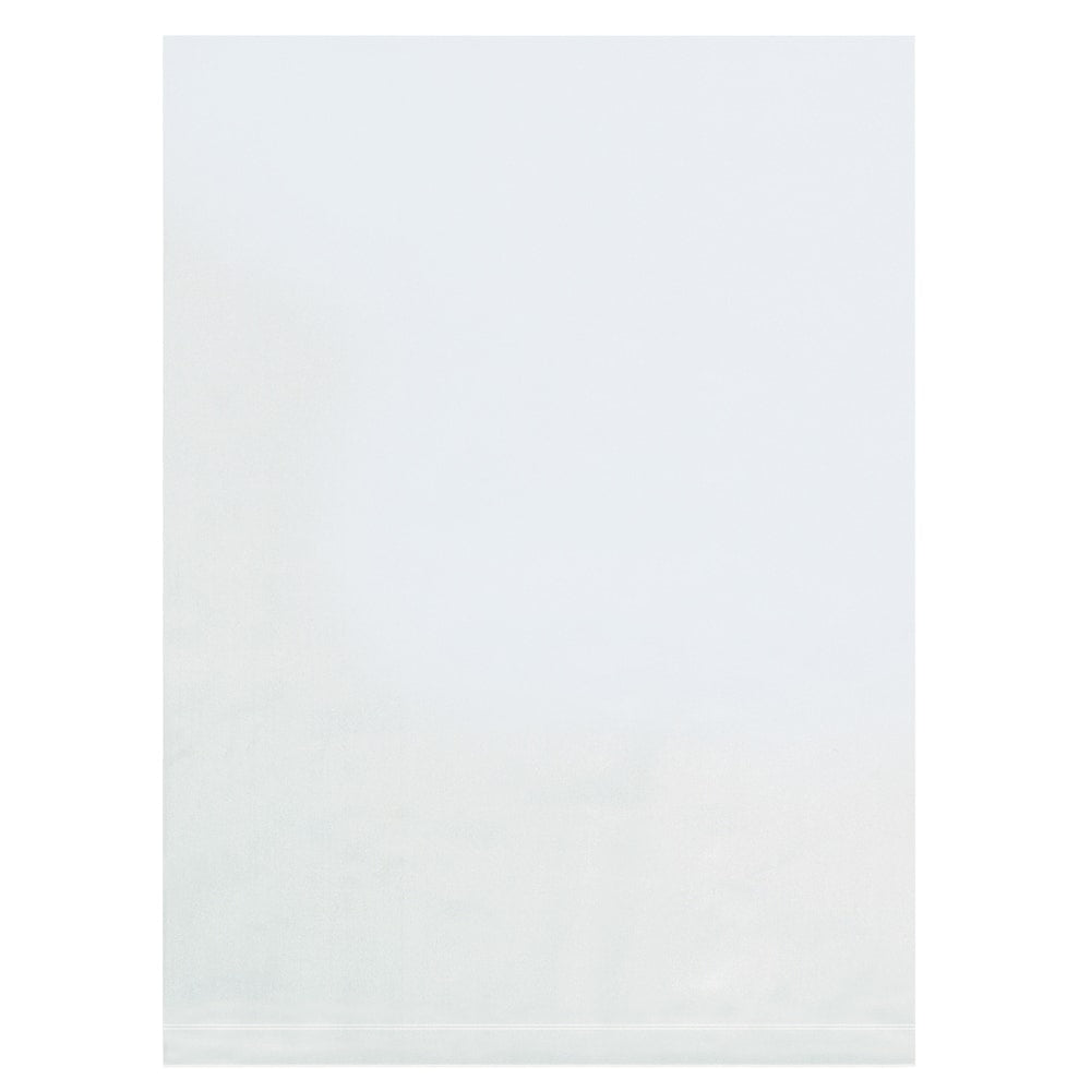 Partners Brand 6 Mil Flat Poly Bags, 12in x 15in, Clear, Case Of 500