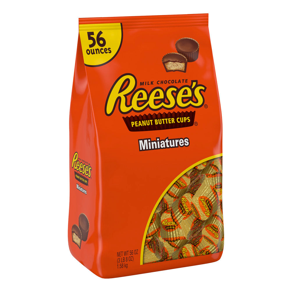 Reeses Peanut Butter Cup Miniatures, 3.5 Lb Bag
