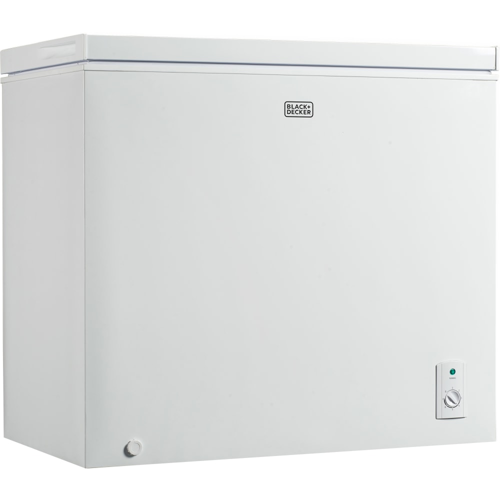 Black+Decker Chest Freezer, 7.0 Cu. Ft., White