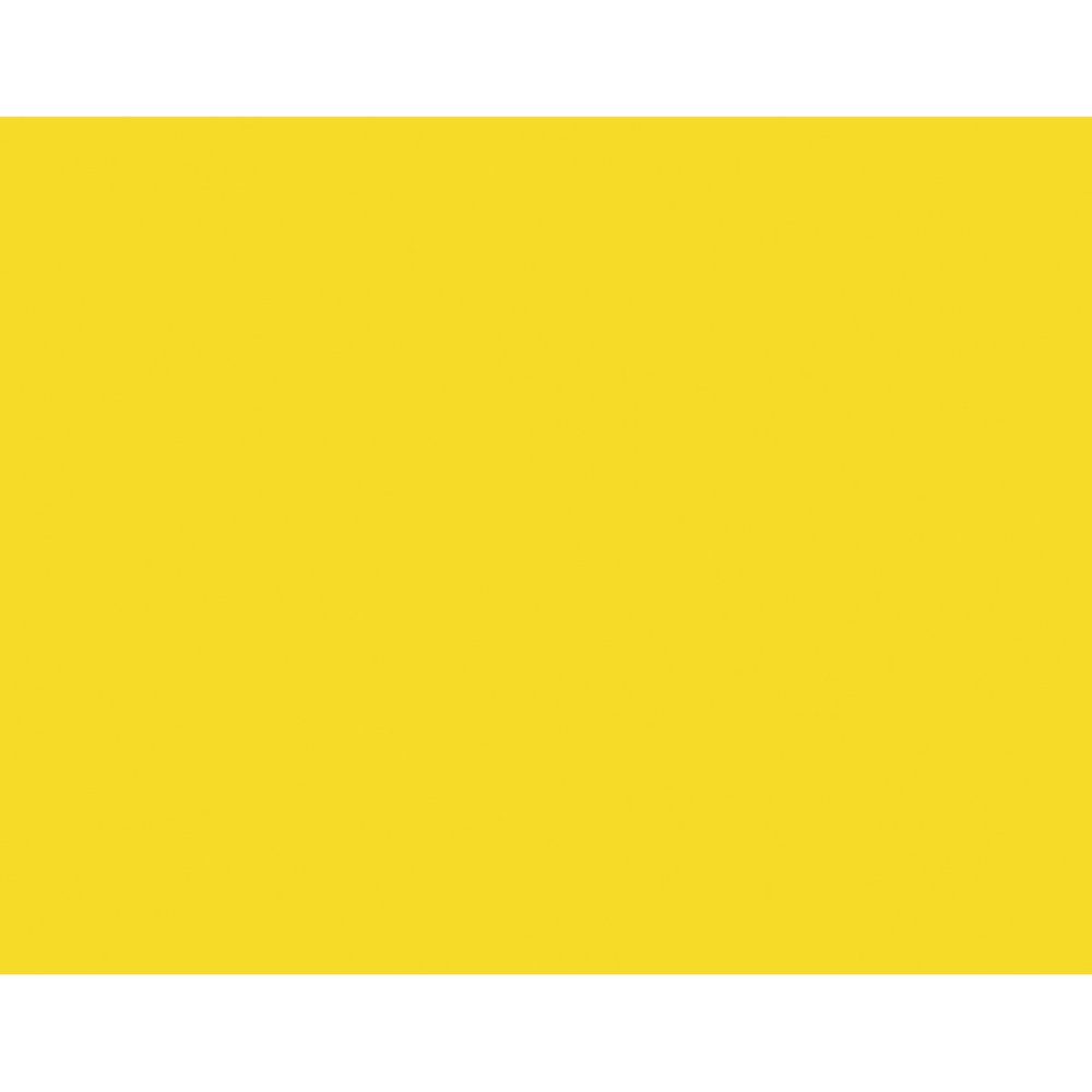 Pacon Peacock 100% Recycled Railroad Board, 22in x 28in, 4-Ply, Lemon Yellow, Carton Of 25 Sheets
