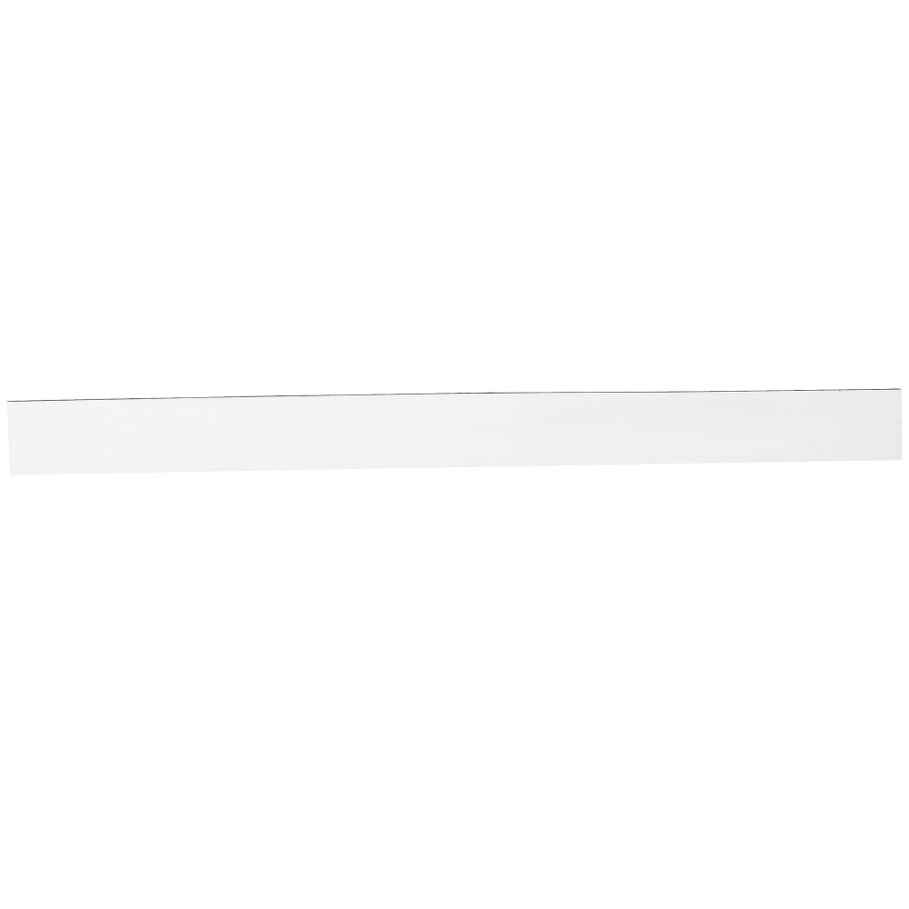 Partners Brand White Warehouse Labels, LH175, Magnetic Strips 1in x 12in, Case of 25