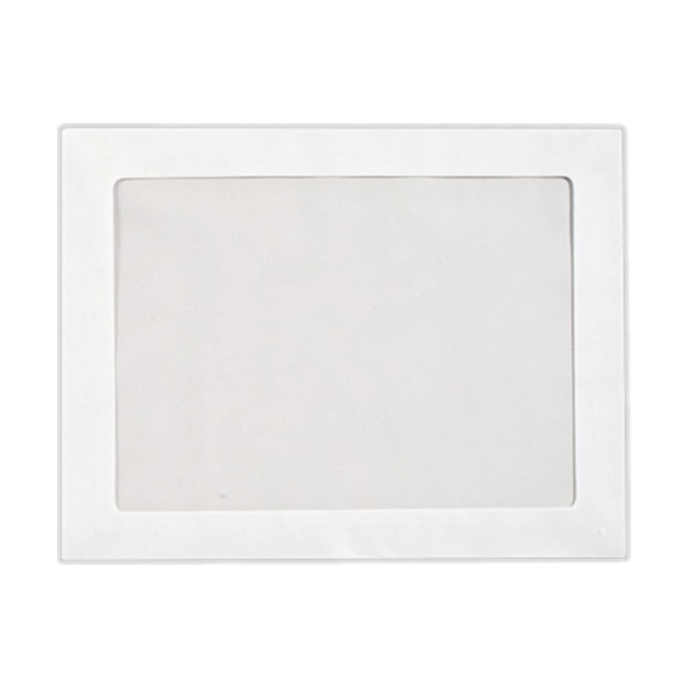 LUX #9 1/2 Full-Face Window Envelopes, Middle Window, Gummed Seal, Bright White, Pack Of 1,000