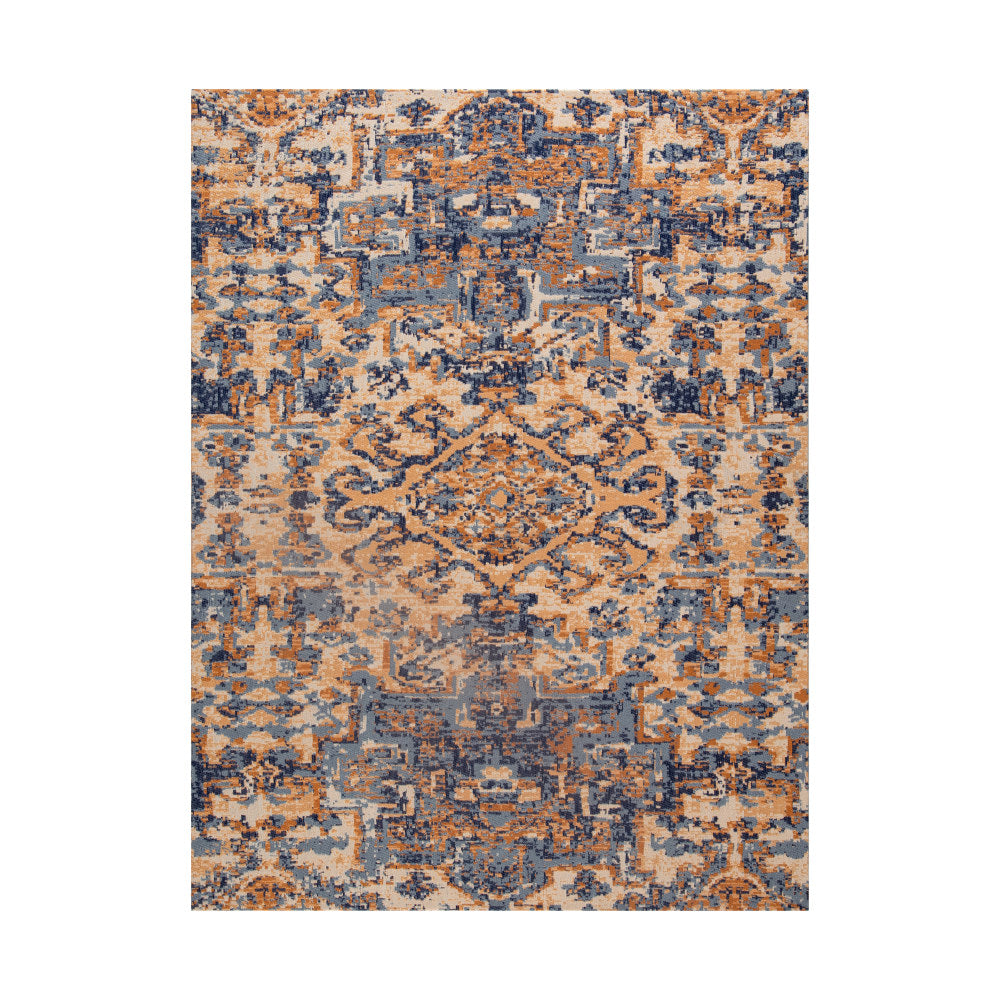 Anji Mountain Onondaga Rug'd Chair Mat, 1/2inH x 36inW x 48inD, Multicolor