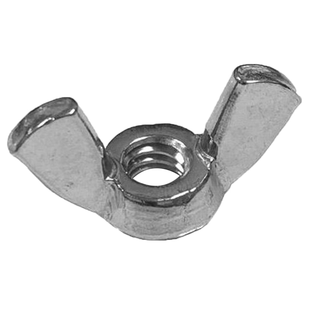 Nemco 1/4-20 Wingnut, Silver