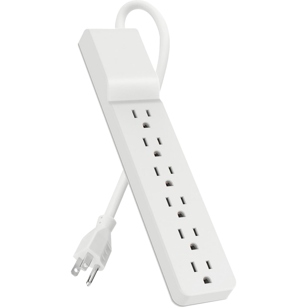 Belkin Home/Office Series Surge Protector, 6 Outlets, 10ft Cord, 700 Joules, White