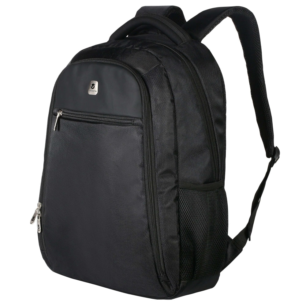 Volkano Element Series Backpack With 15.6in Laptop Pocket, Black