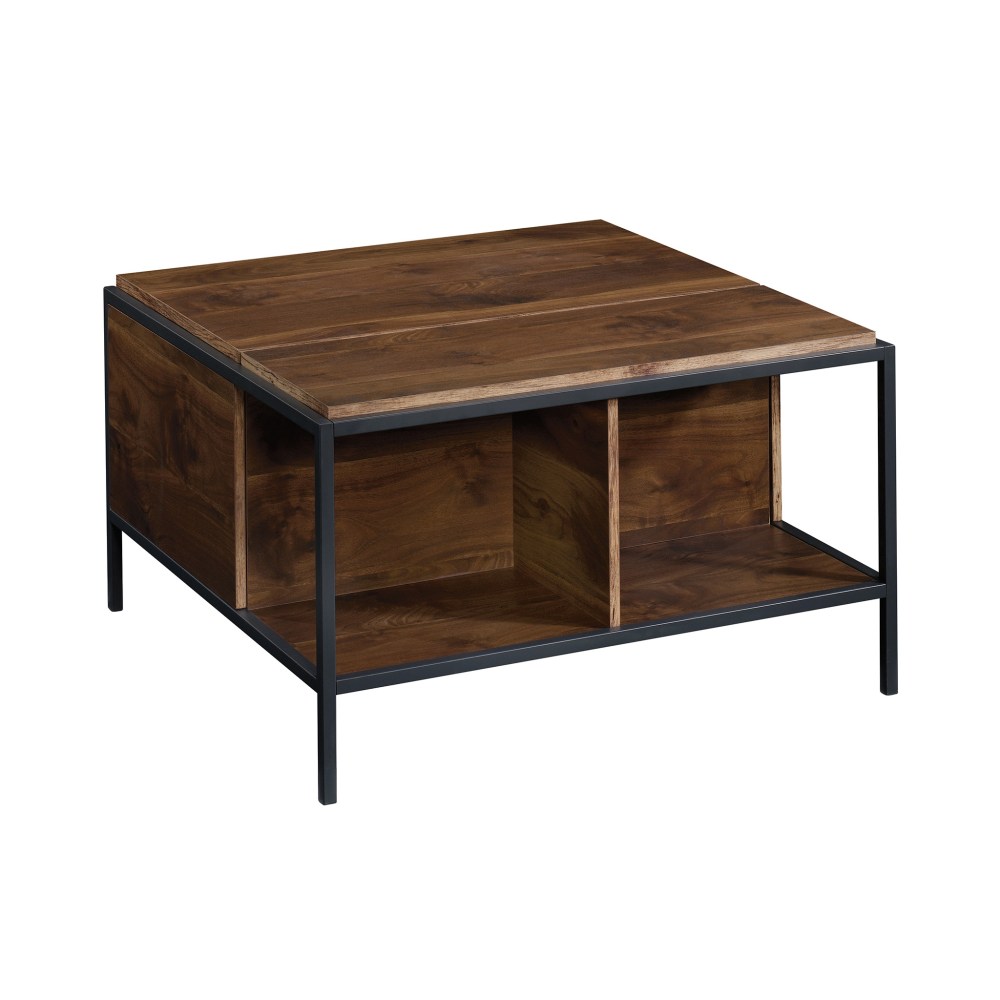 Sauder Nova Loft Coffee Table With Lift Top, 19inH x 33inW x 32inD, Grand Walnut