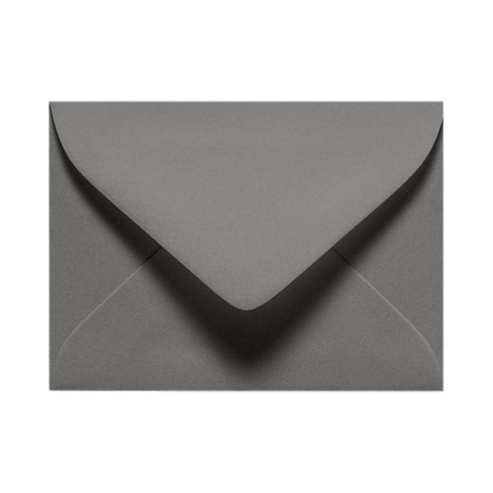 LUX Mini Envelopes, #17, Gummed Seal, Smoke Gray, Pack Of 500