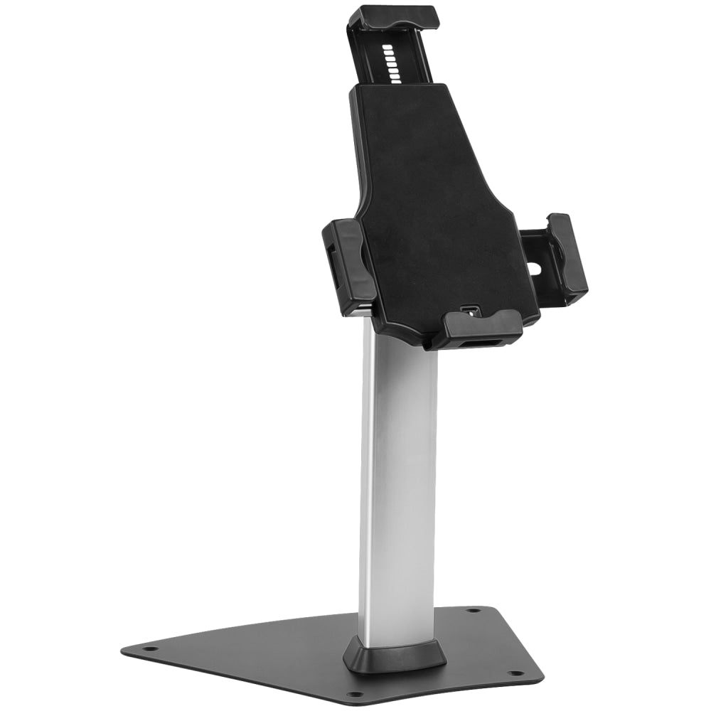 Mount-It! MI-3785 Stand With Cable Lock For 7.9 - 10.5in Tablets, Silver/Black