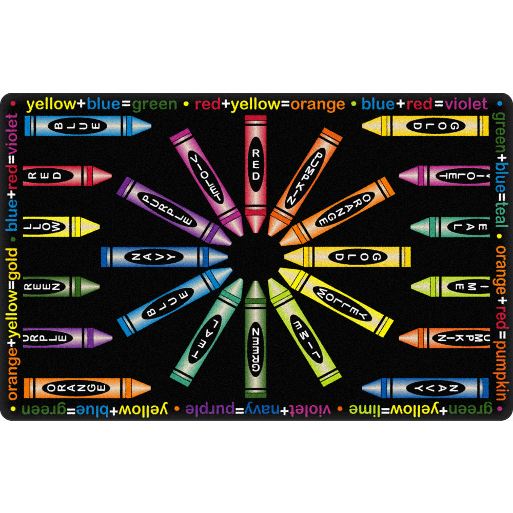 Flagship Carpets All Mixed Up Area Rug, 10ft 9in x 13ft 2in, Black